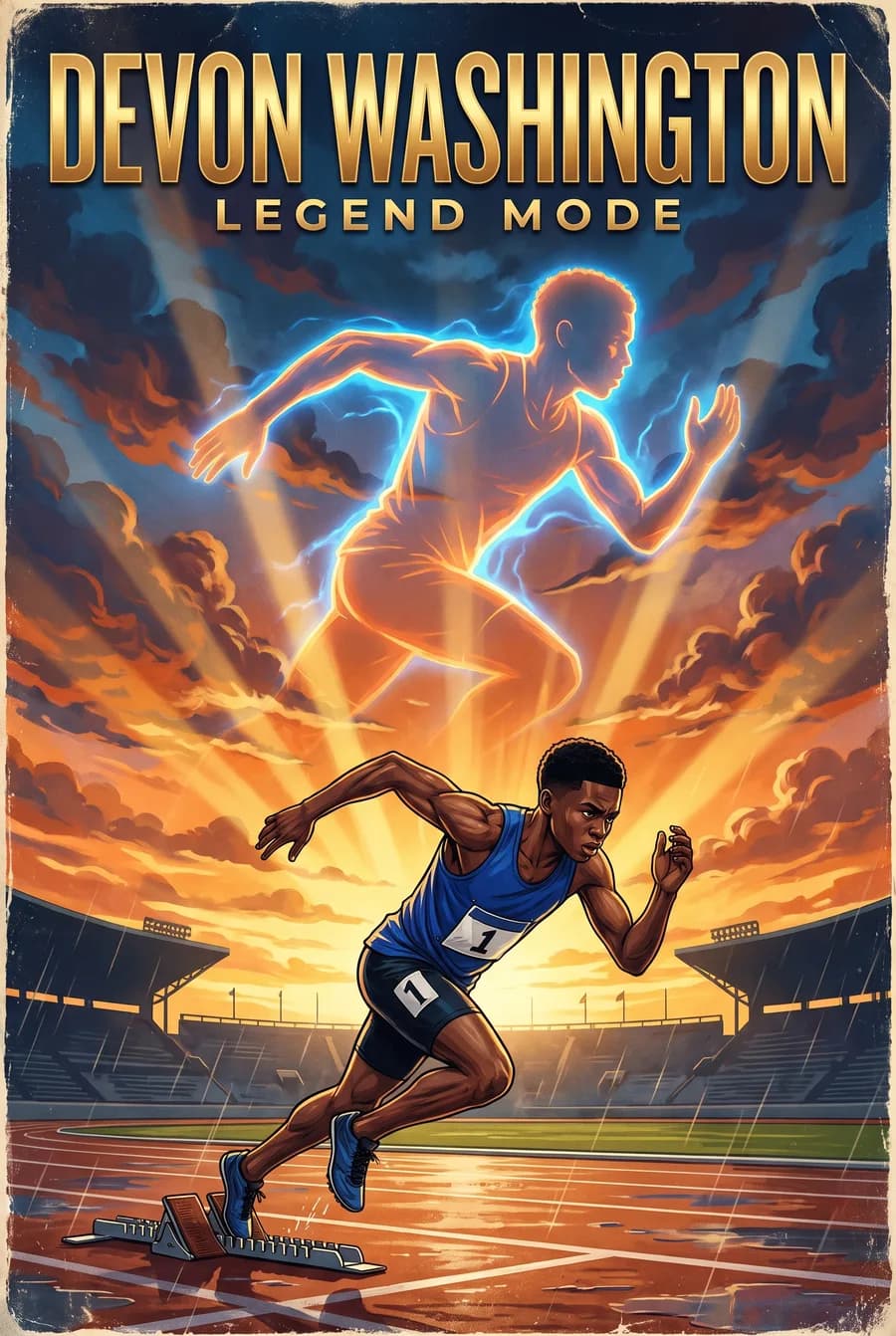 Legend Mode poster style